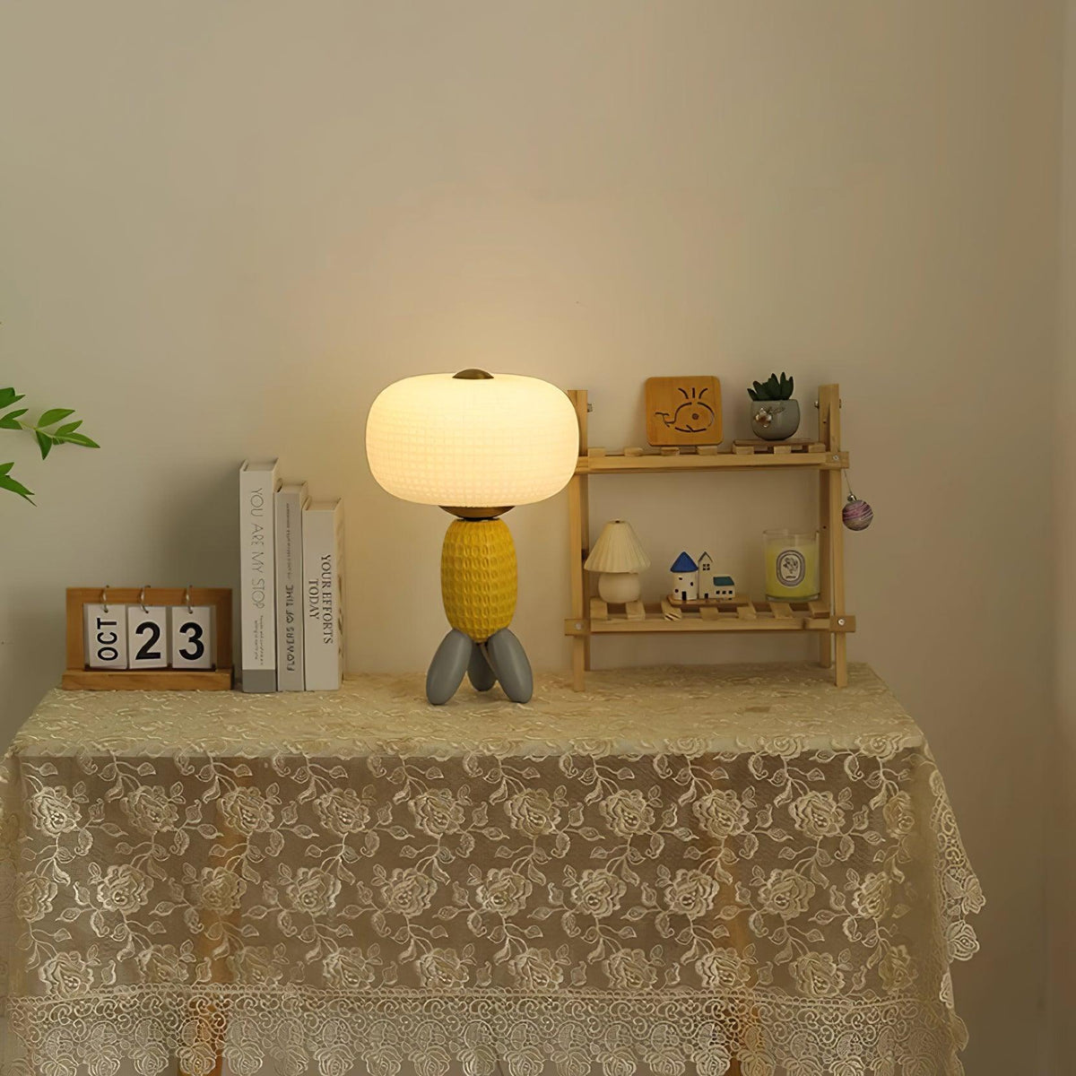 Eirarielle moderne bordlampe i glas