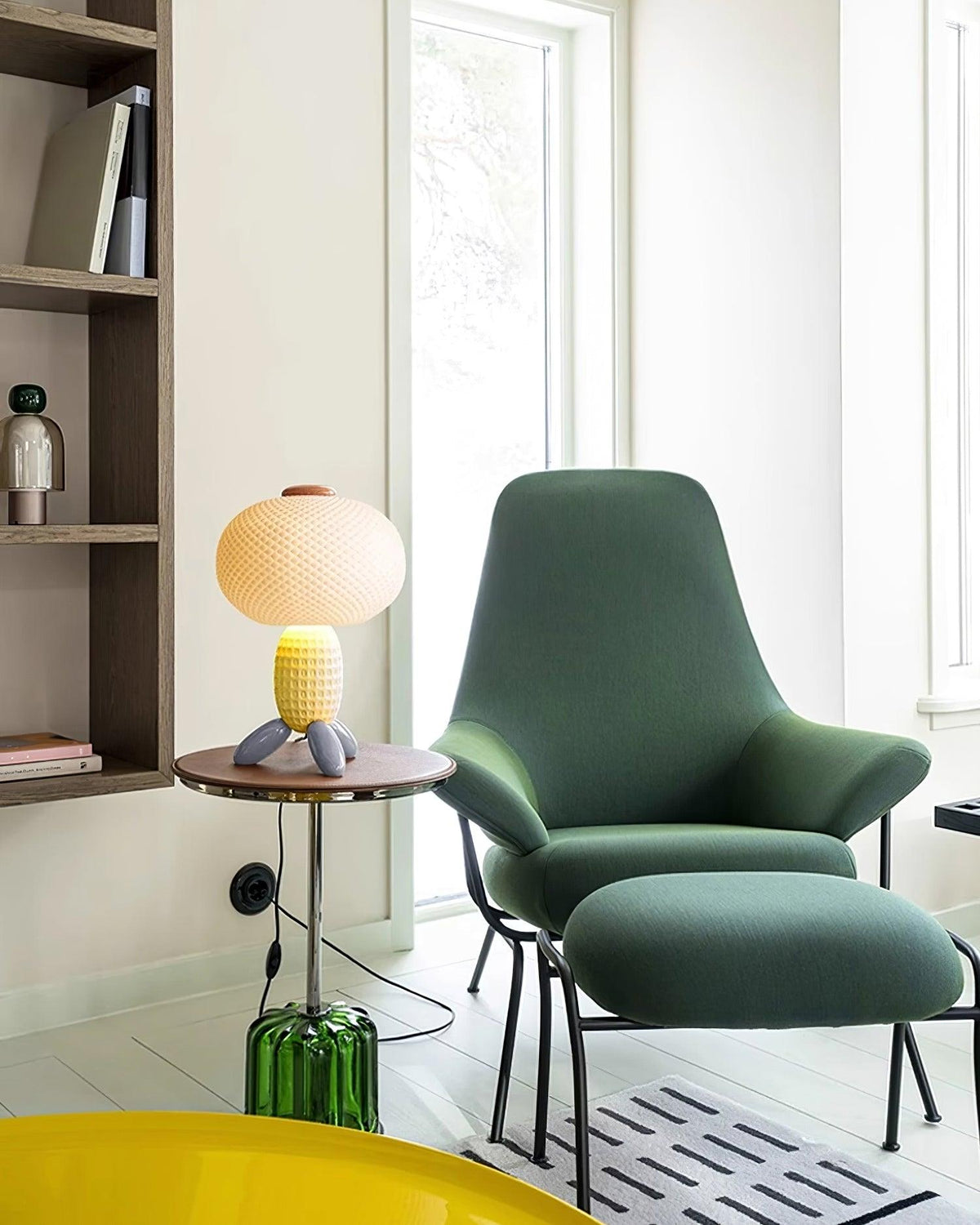 Eirarielle moderne bordlampe i glas
