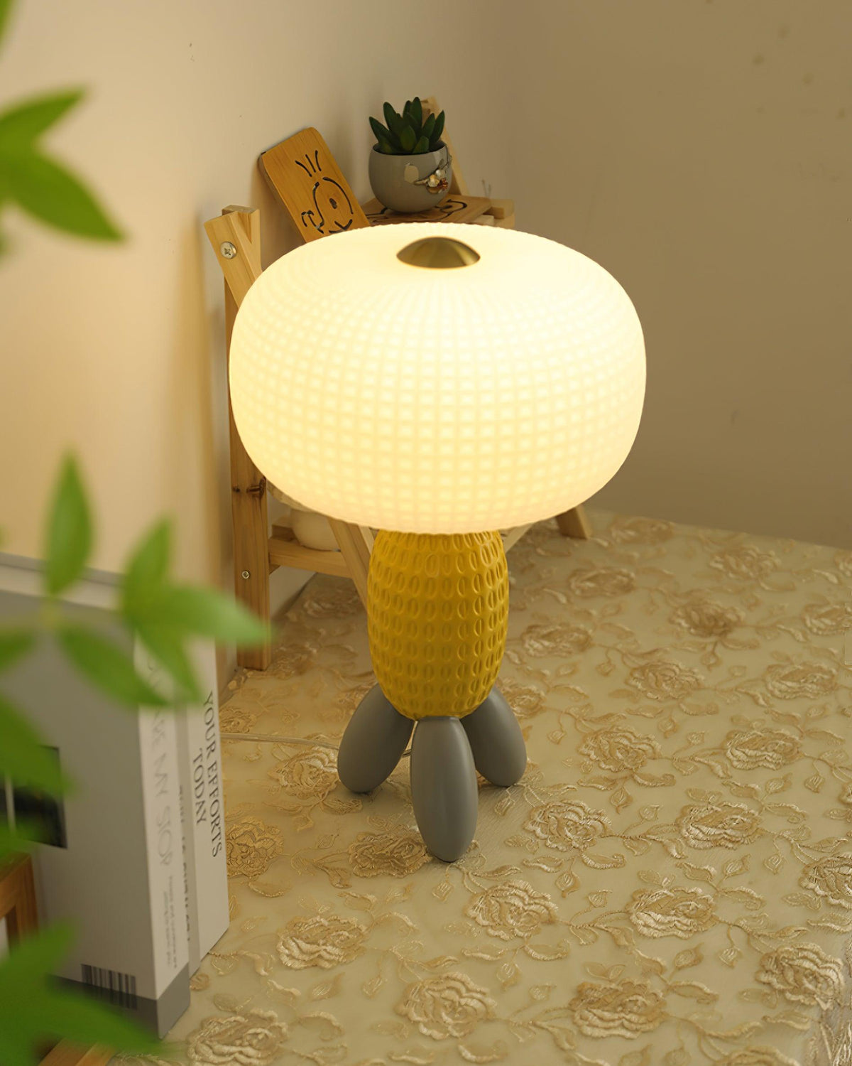 Eirarielle moderne bordlampe i glas