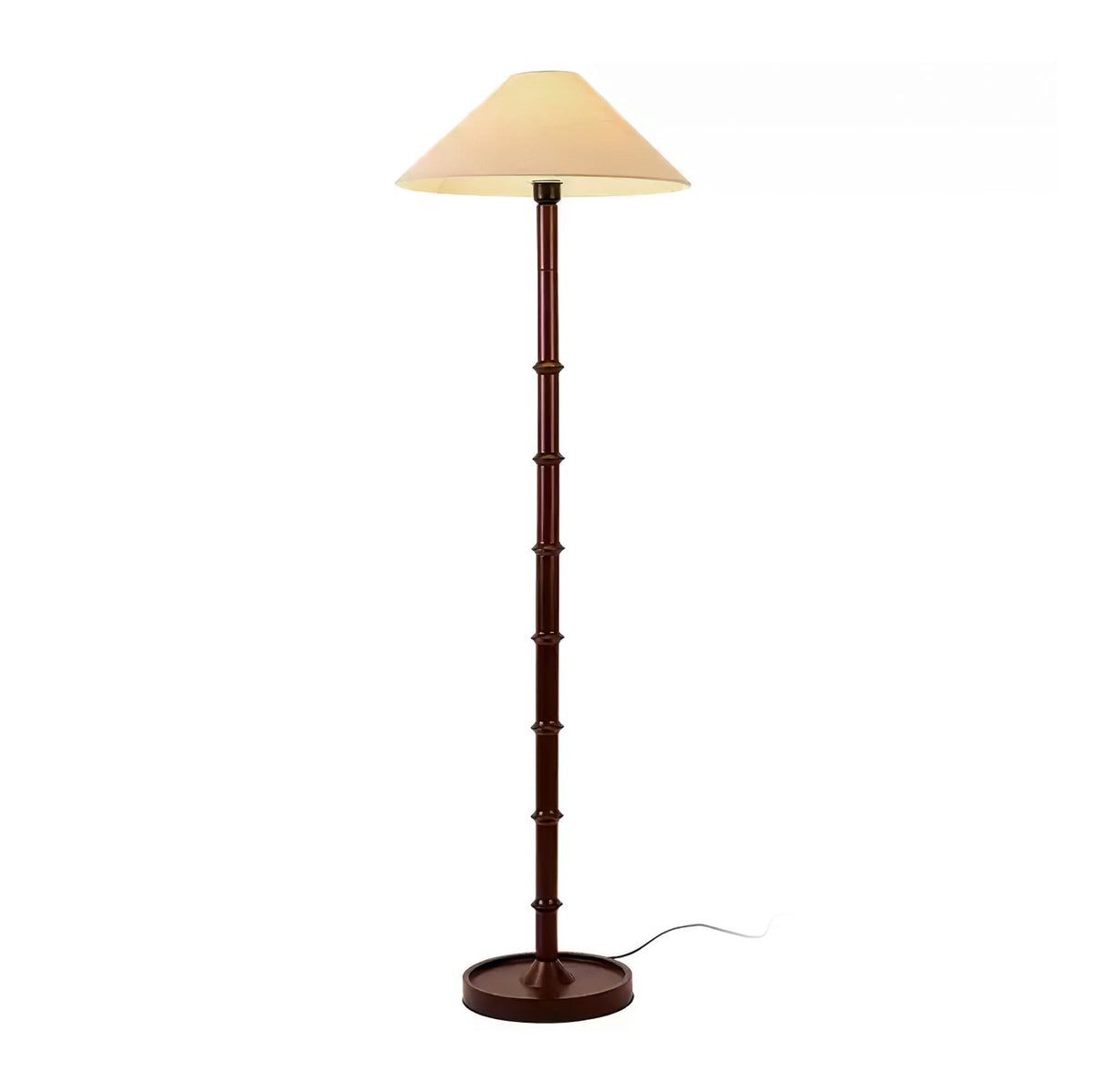 Zen golvlampa med bambuknut