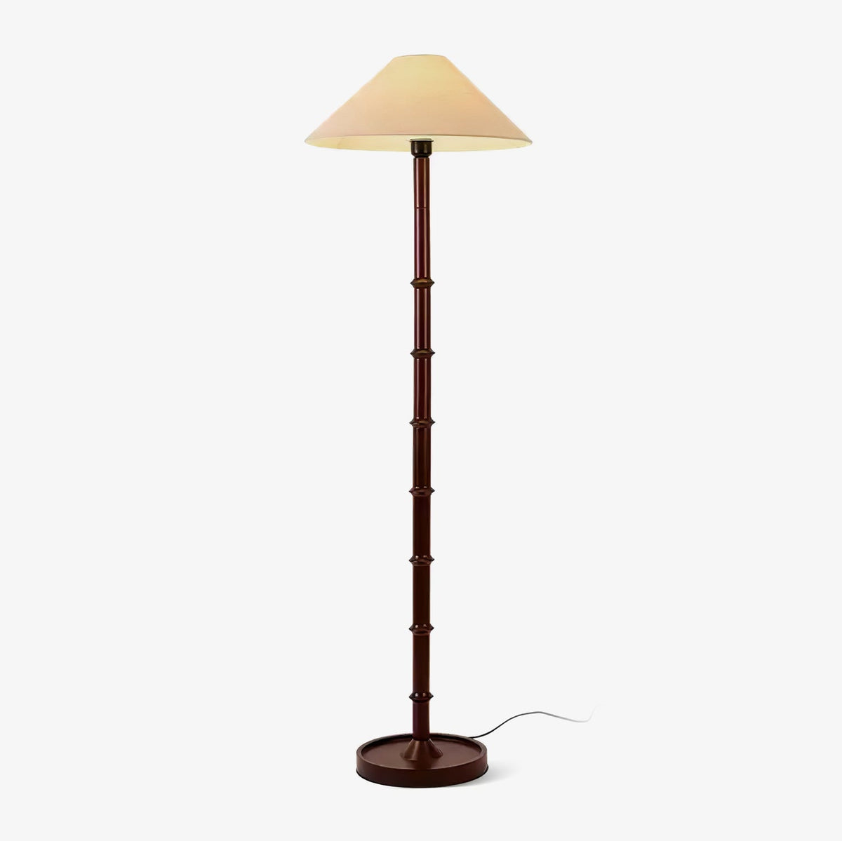 Zen golvlampa med bambuknut