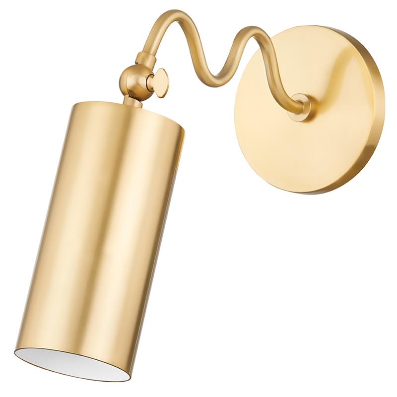 Candeeiro de parede moderno minimalista de tecido e metal Vatnuvyu