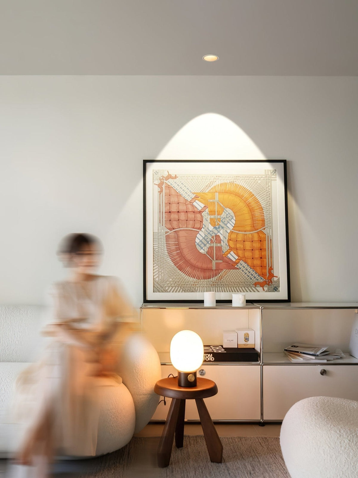 Vesoris klassisk infälld LED-downlight med stråle för tak