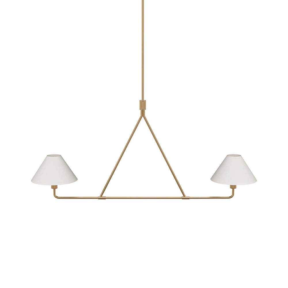 Candelabro de vaso com cúpula cónica, minimalista