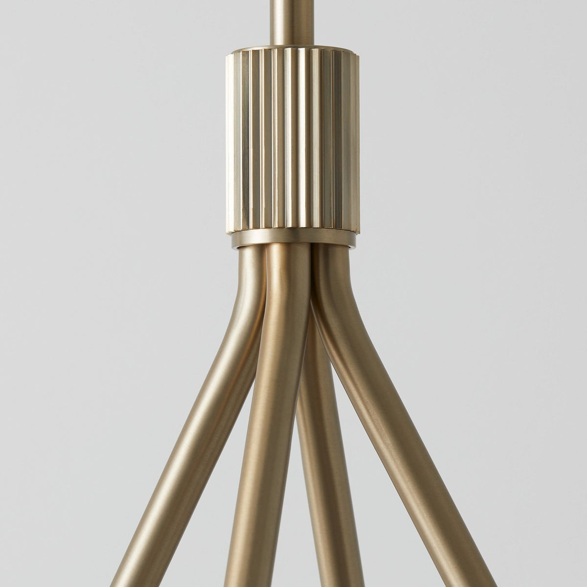 Candelabro de vaso com cúpula cónica, minimalista