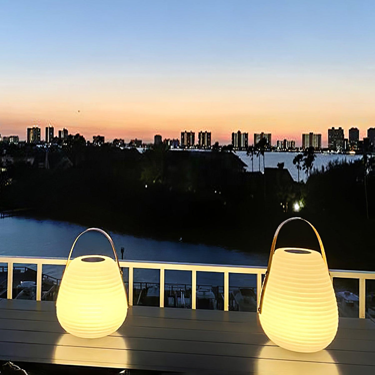 Iluminação exterior moderna Velanel