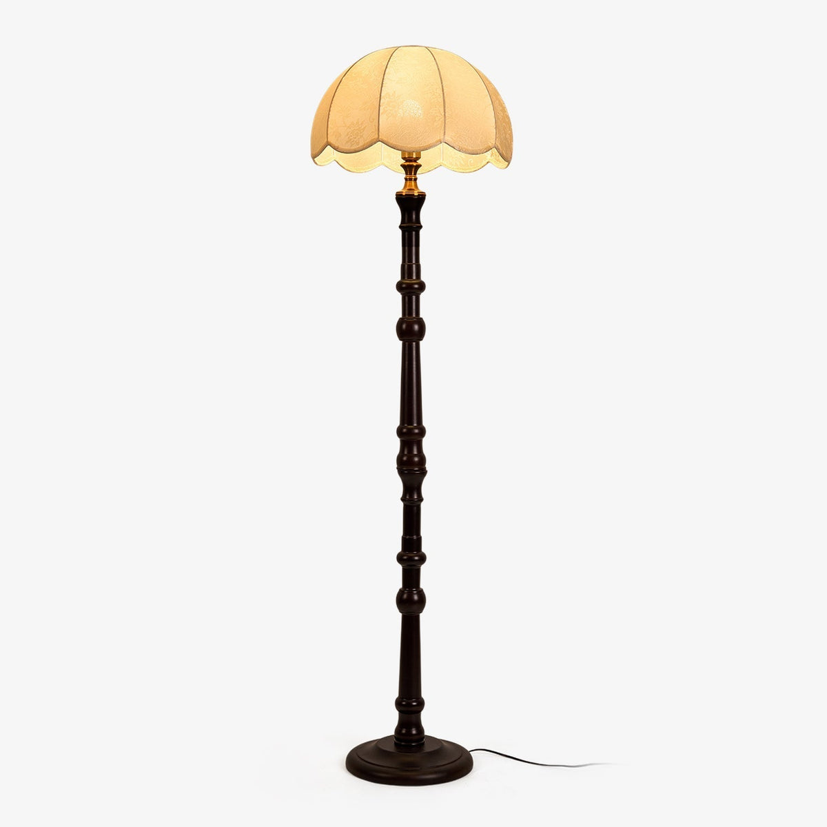 Maverick vintage gulvlampe i træ