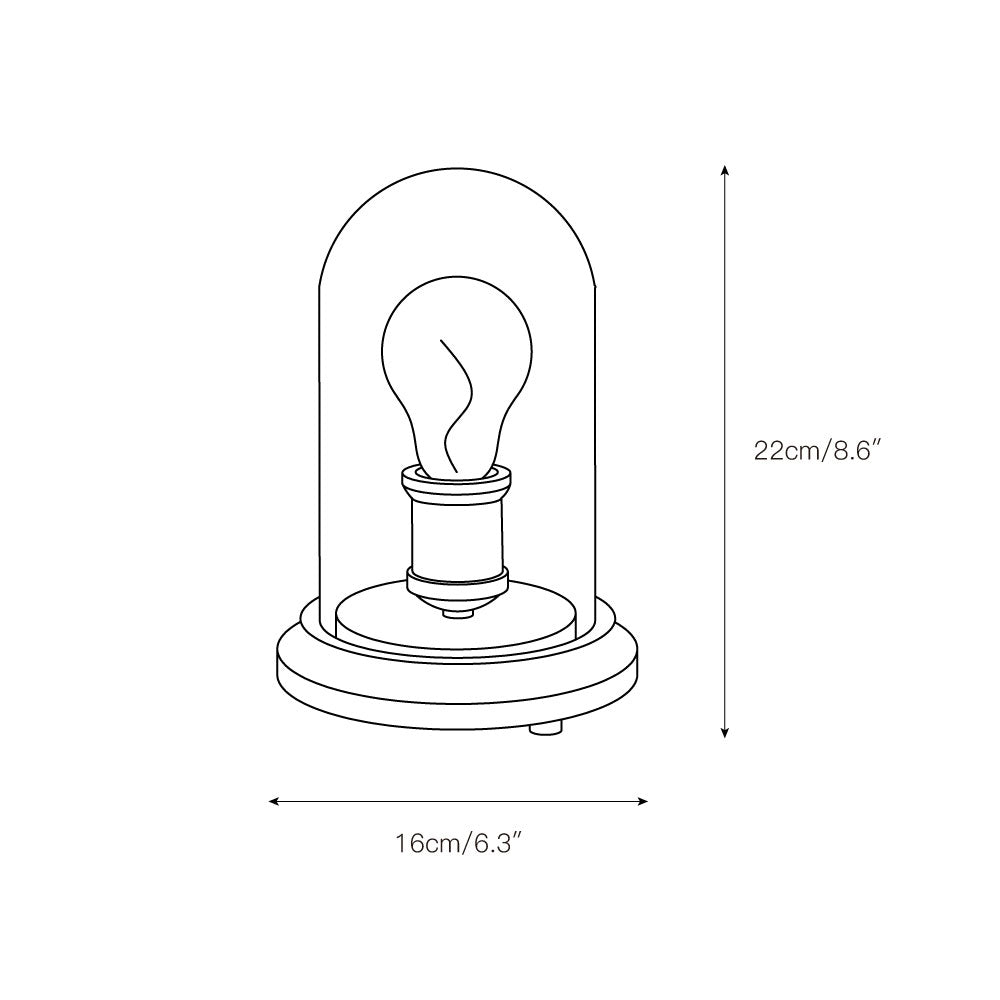 Cove Jar-bordlampe