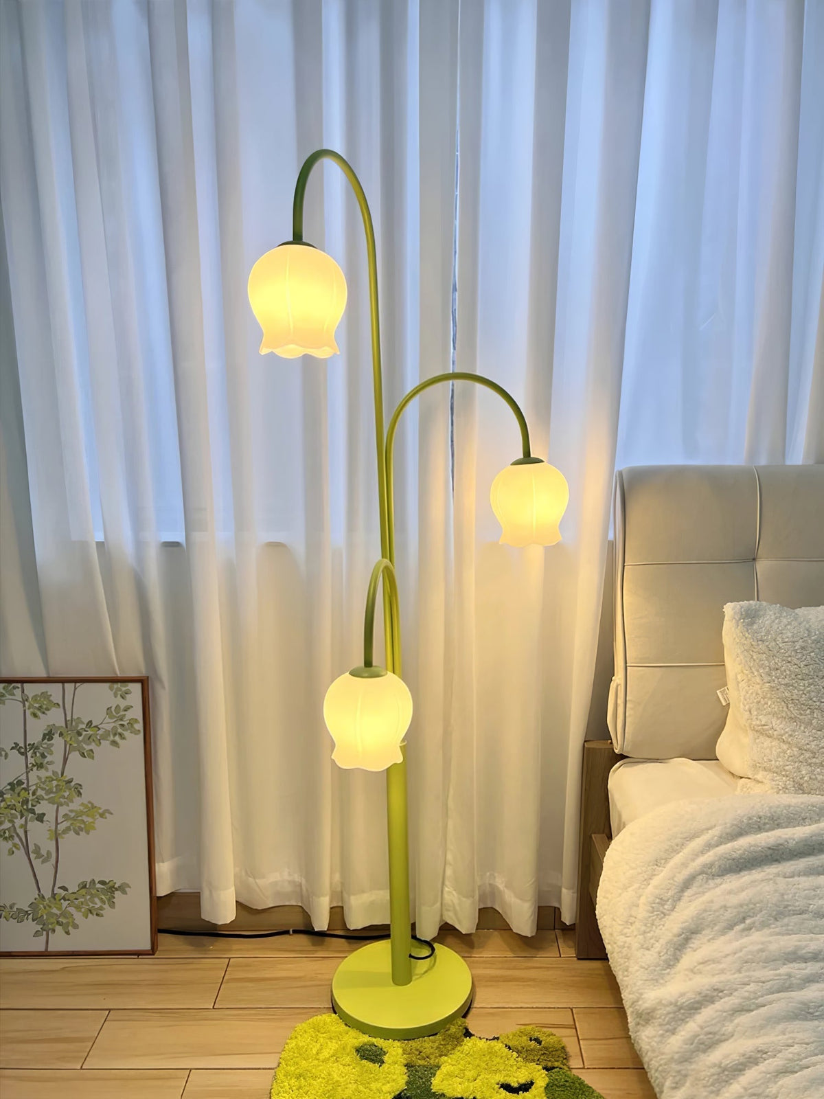 Candeeiro de pé Lilic Orchid