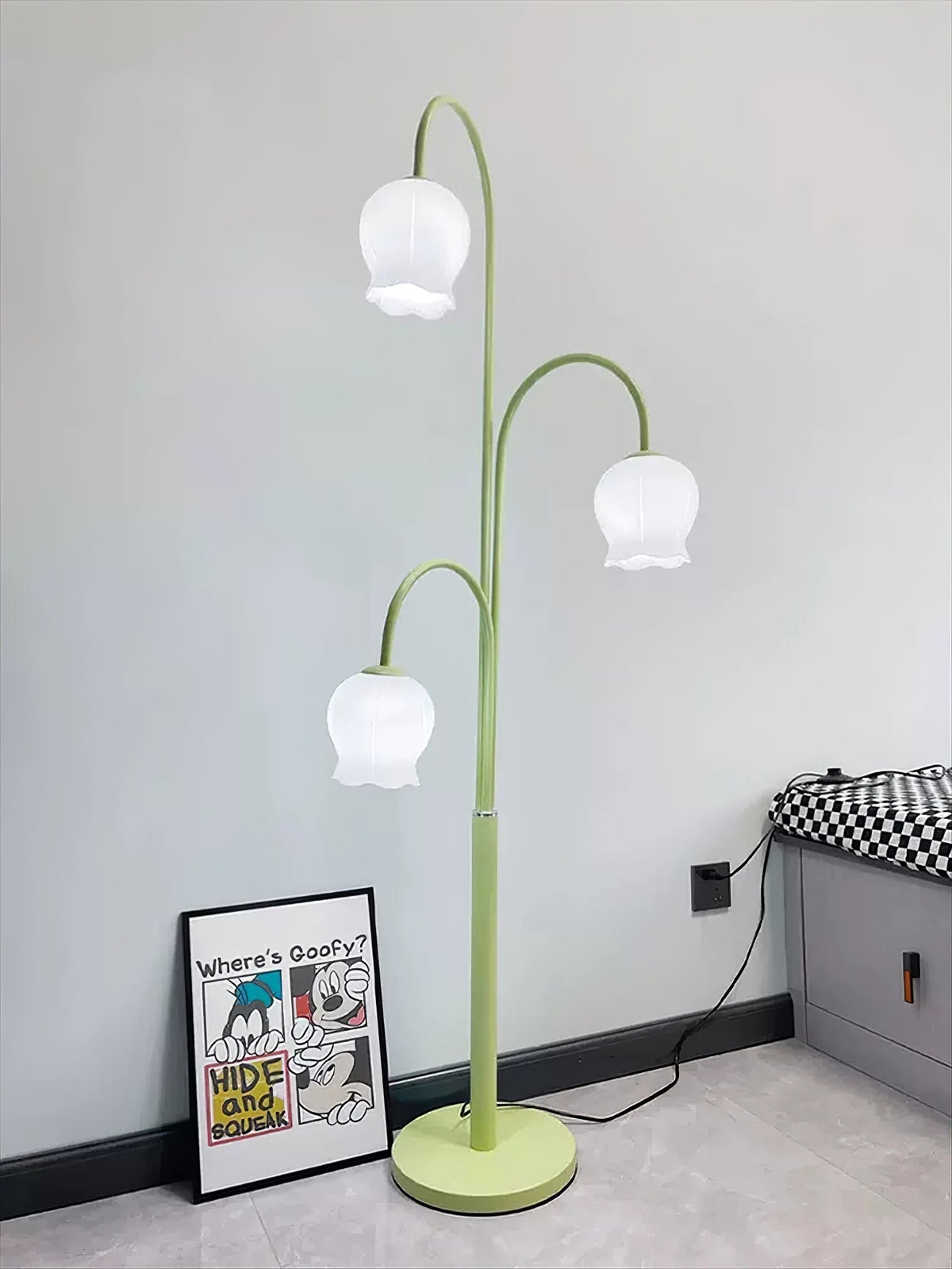 Candeeiro de pé Lilic Orchid
