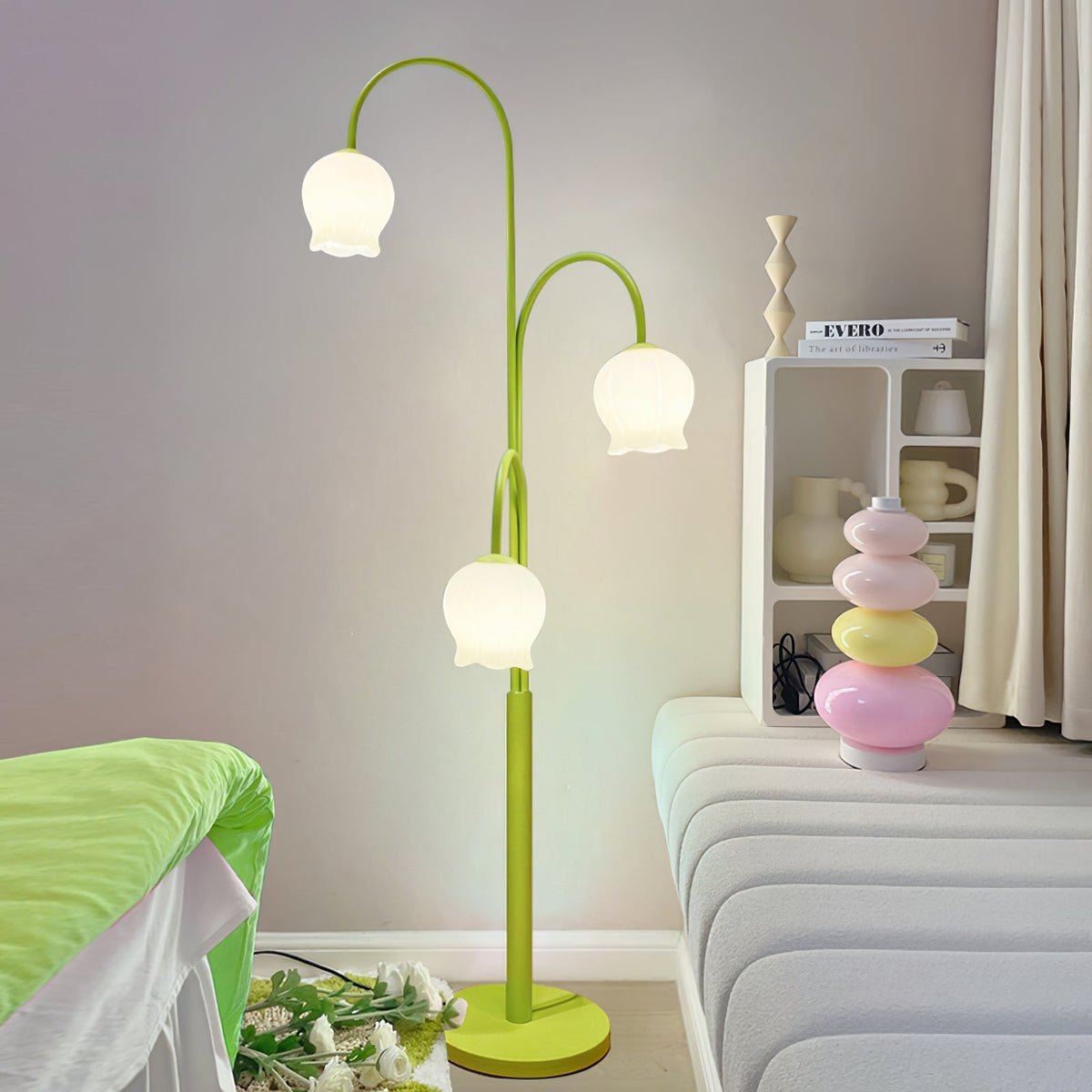 Candeeiro de pé Lilic Orchid