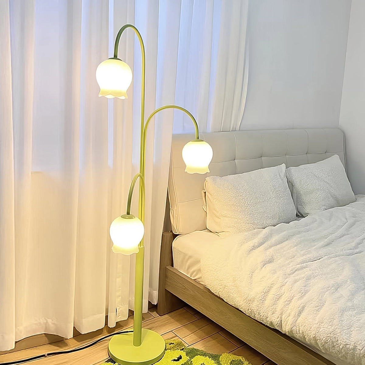 Candeeiro de pé Lilic Orchid