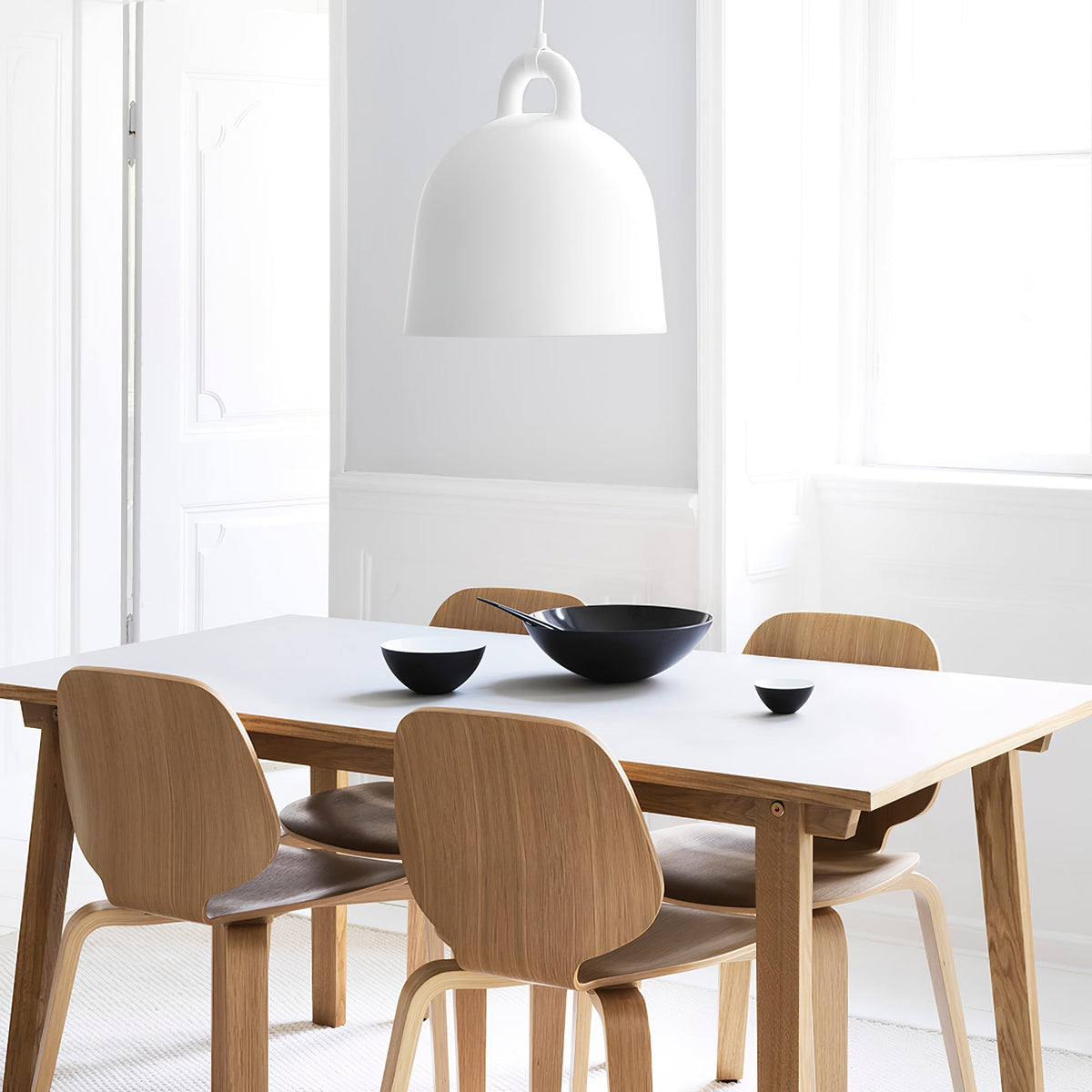 Astria minimalistisk pendellampe i resin