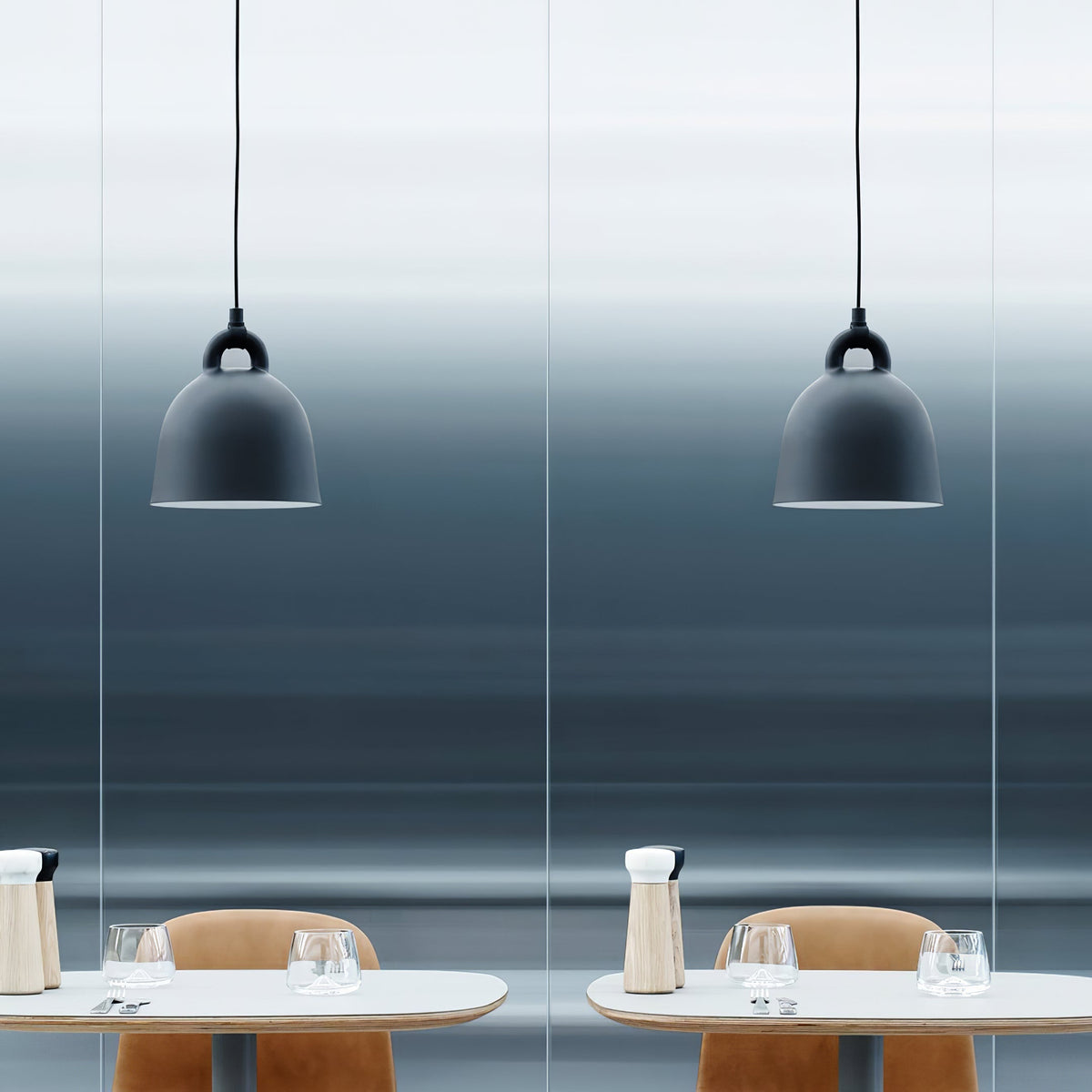 Astria minimalistisk pendellampe i resin