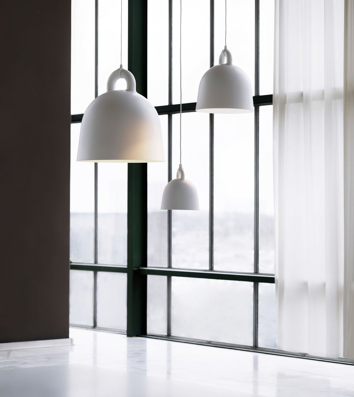 Astria minimalistisk pendellampe i resin