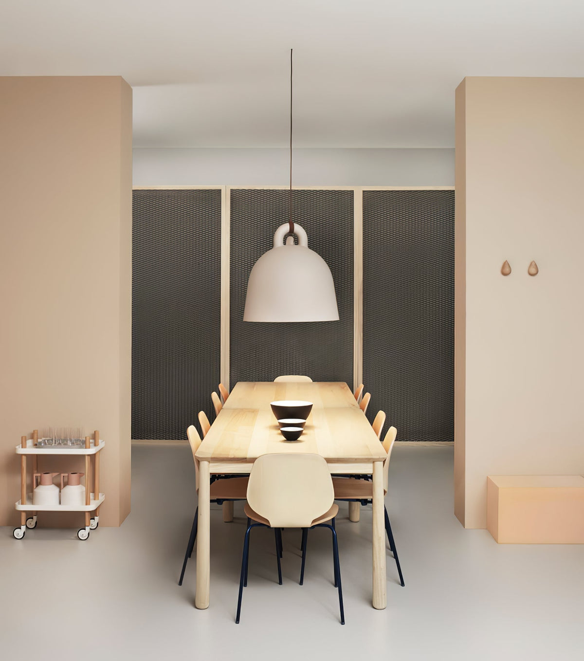 Astria minimalistisk pendellampe i resin