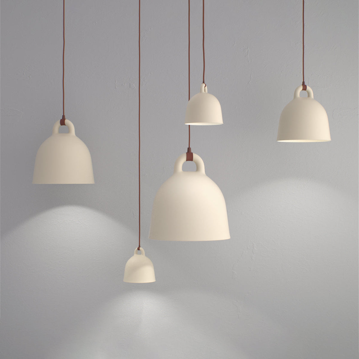 Astria minimalistisk pendellampe i resin