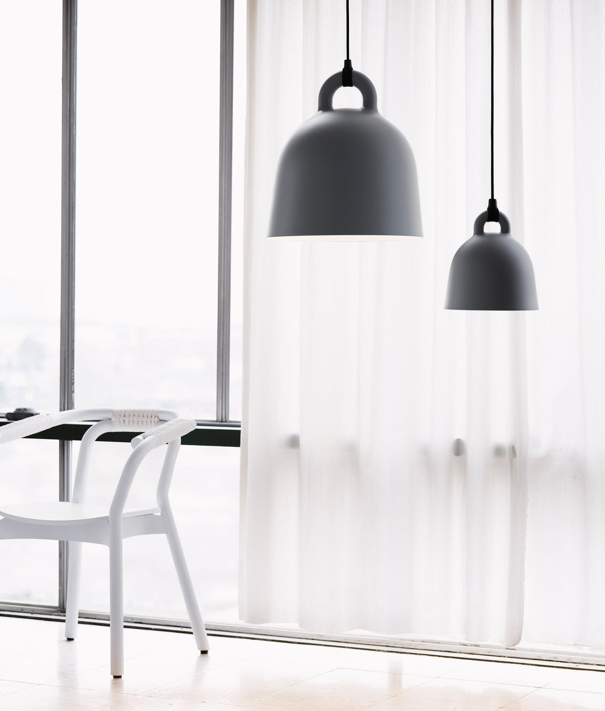 Astria minimalistisk pendellampe i resin