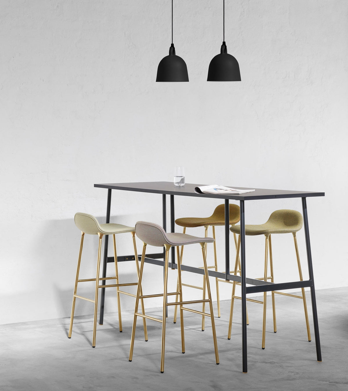 Astria minimalistisk pendellampe i resin