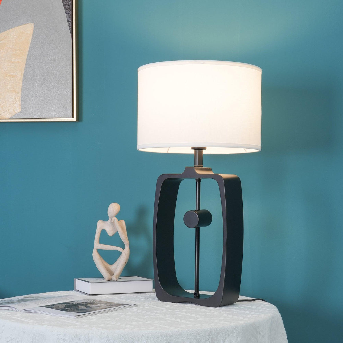 Frank moderne bordlampe