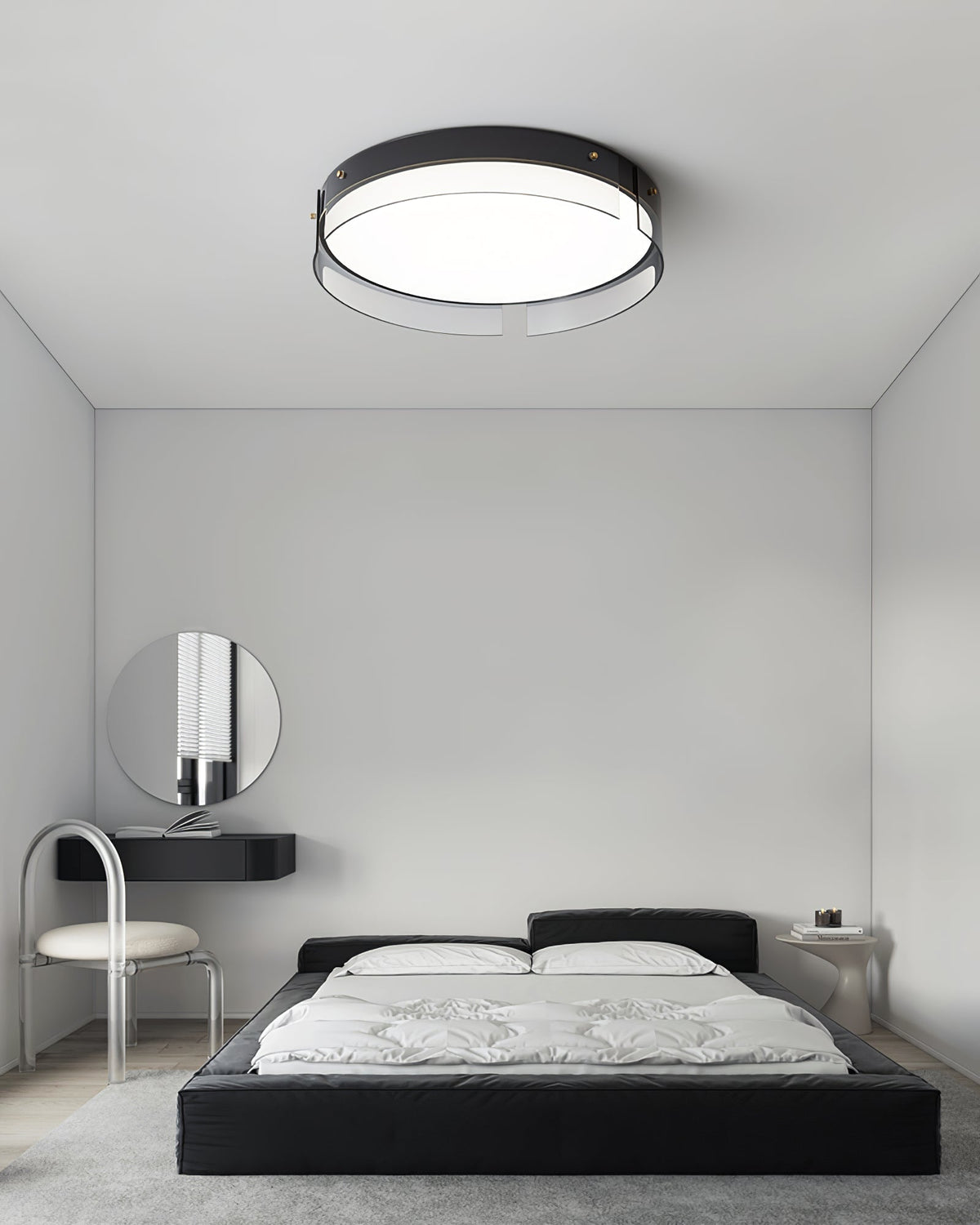 Ovenaris modern minimalistisk taklampa i mässing