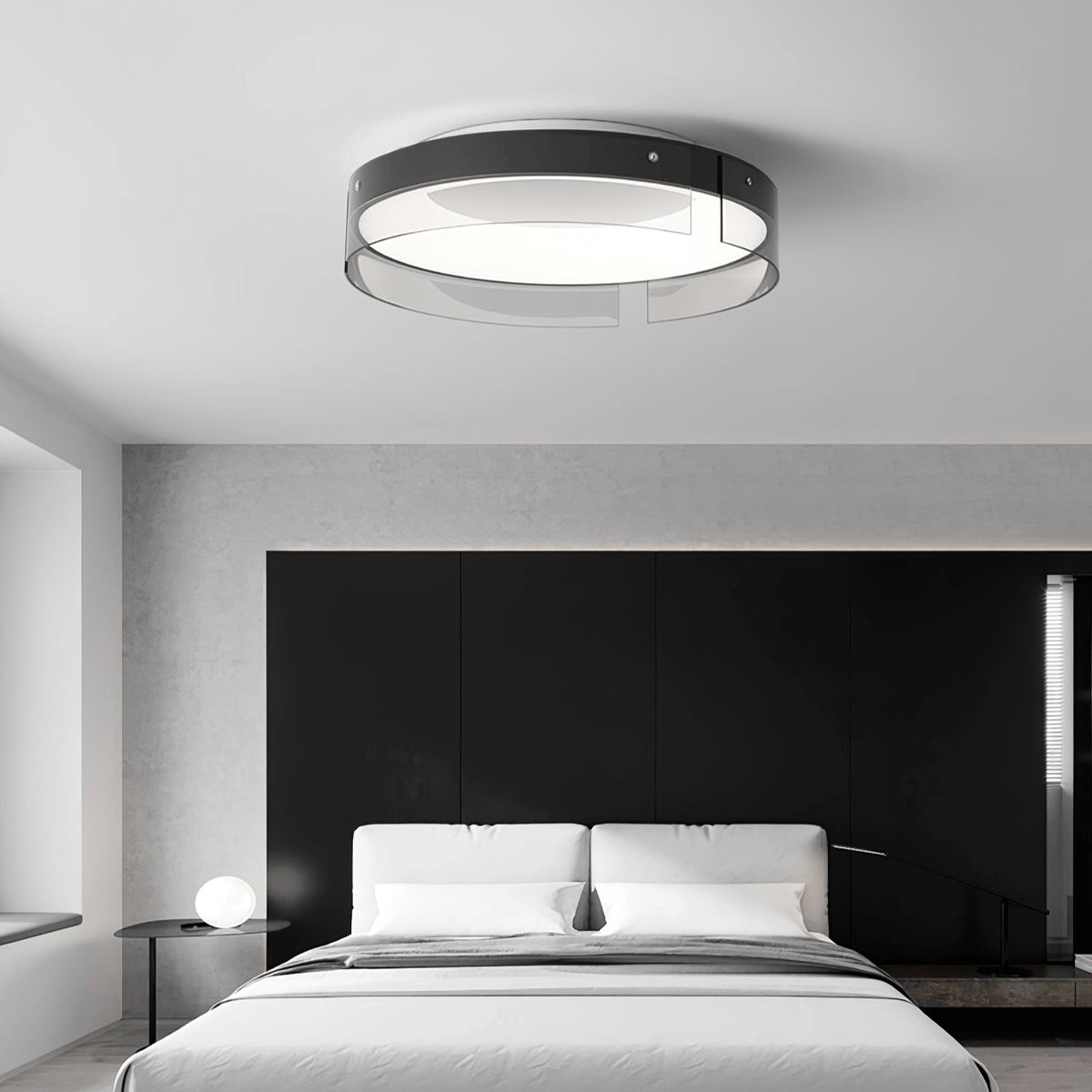Ovenaris modern minimalistisk taklampa i mässing