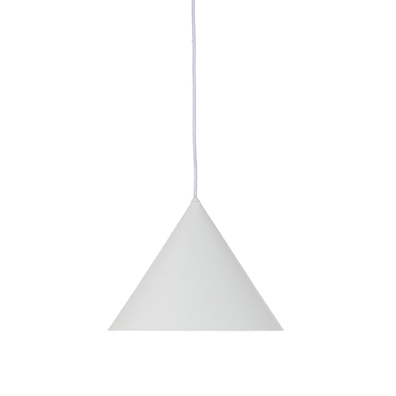 Candeeiro suspenso Caeluvyu em metal escuro de estilo minimalista moderno