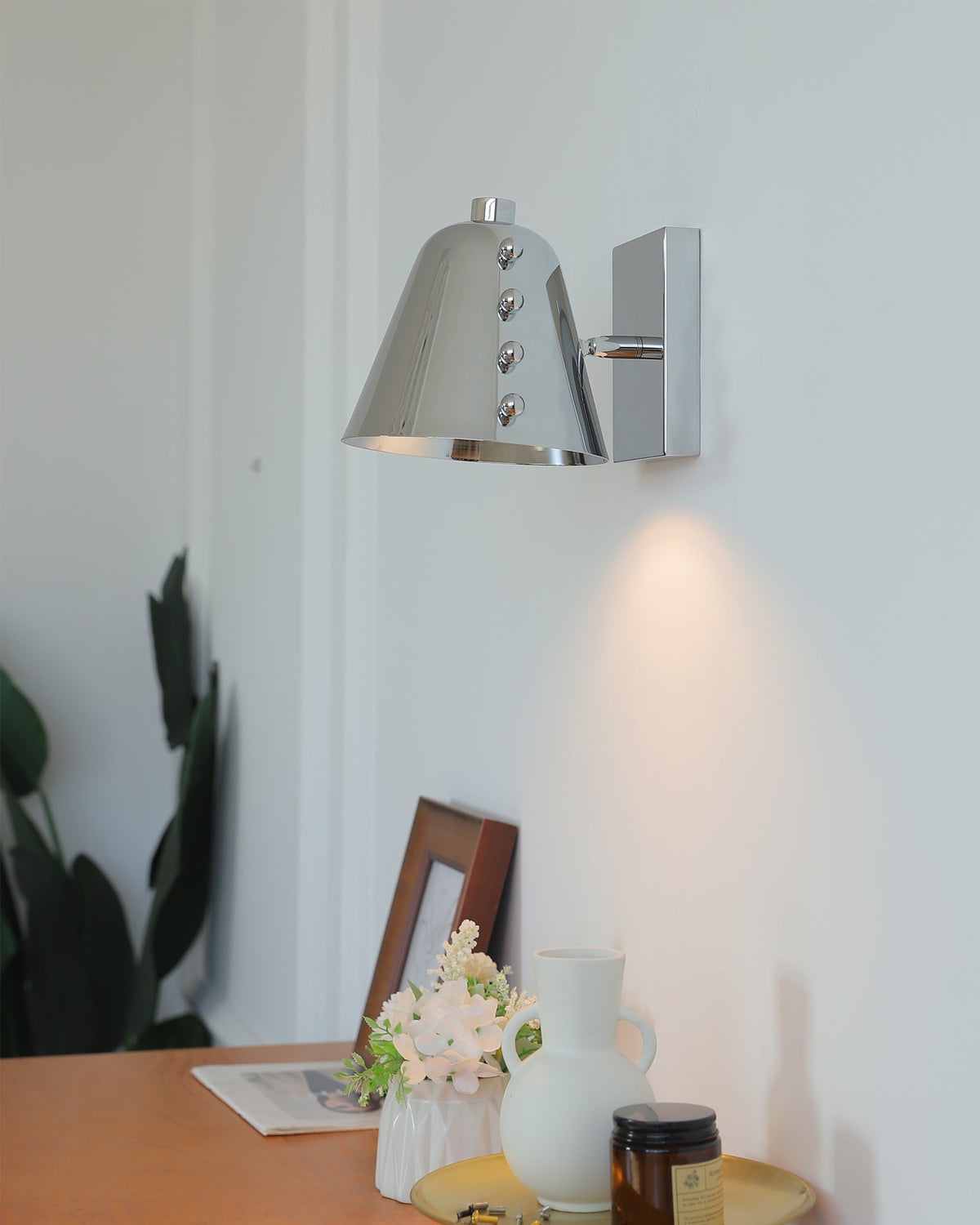 Specialdesignet væglampe