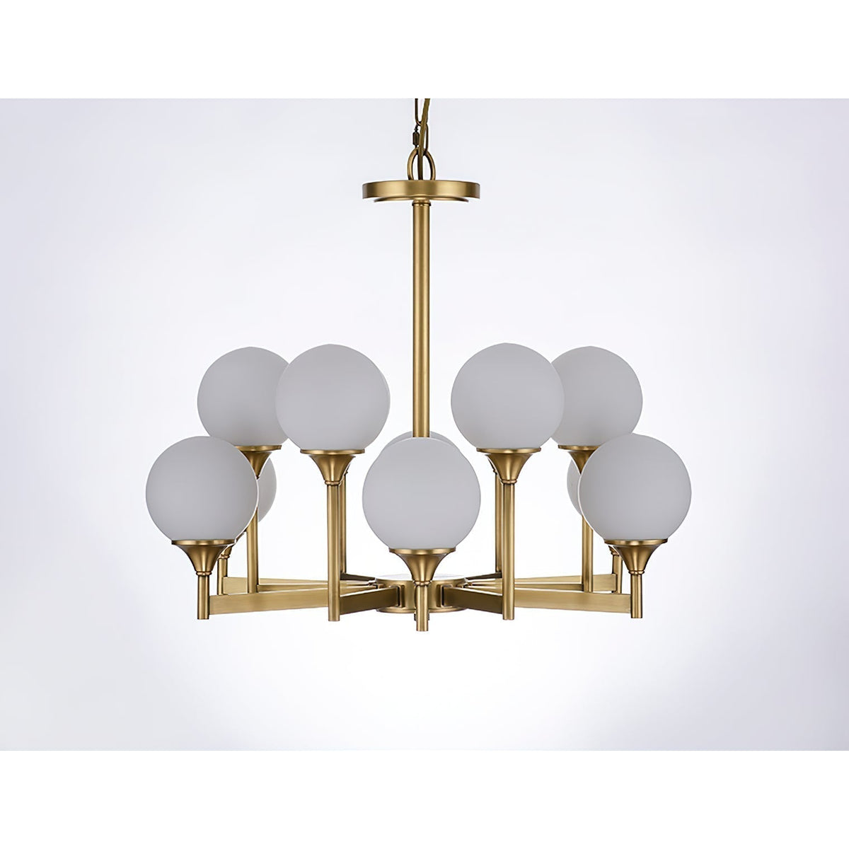 Candelabro de vidro industrial vintage Mavex