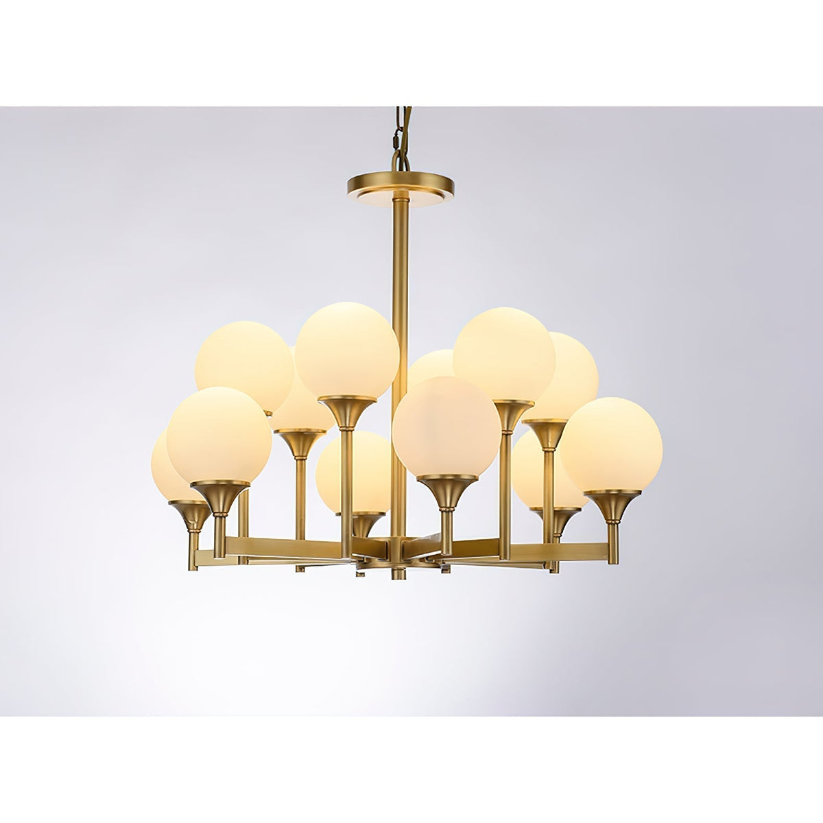 Candelabro de vidro industrial vintage Mavex