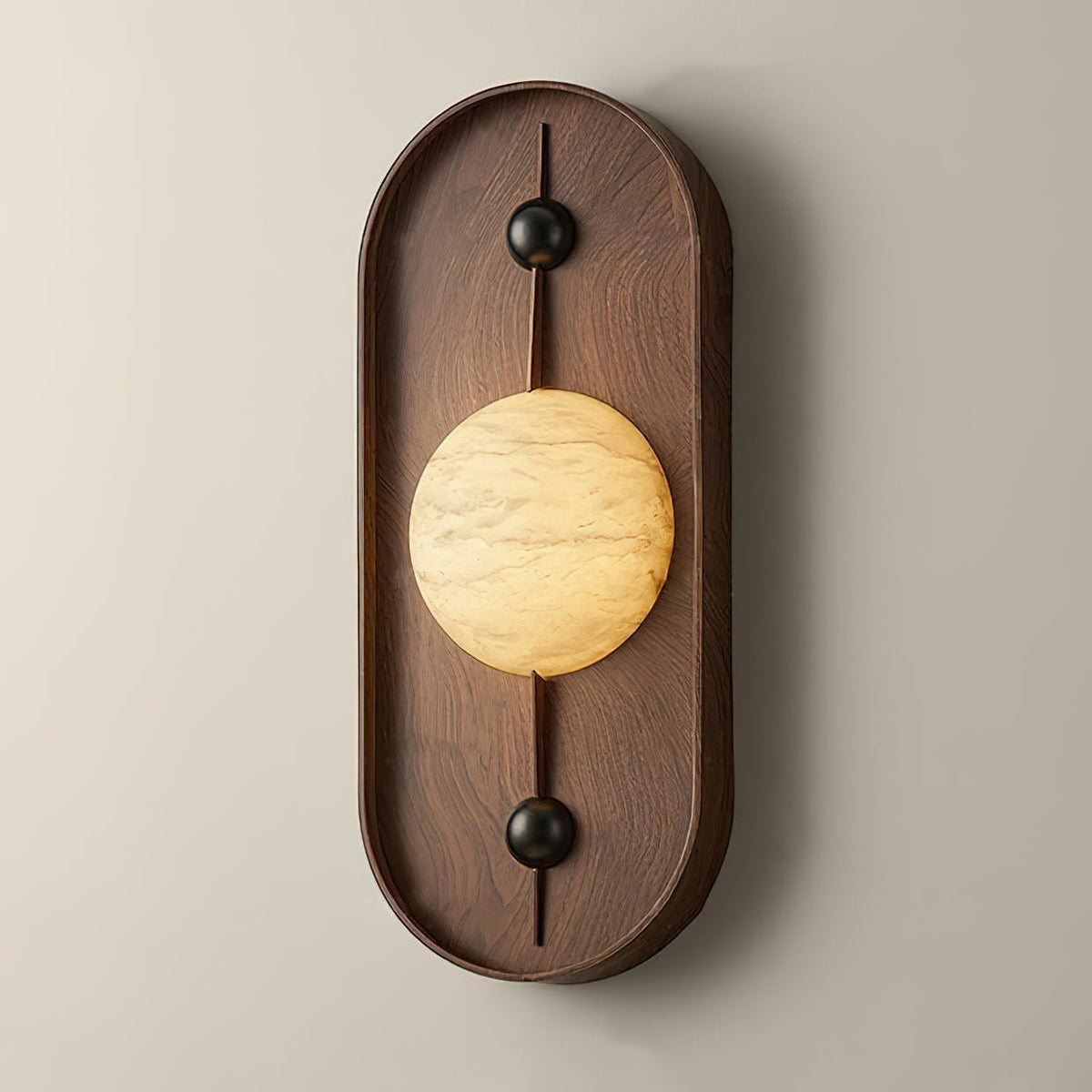 Bodhi alabasturvegglampi