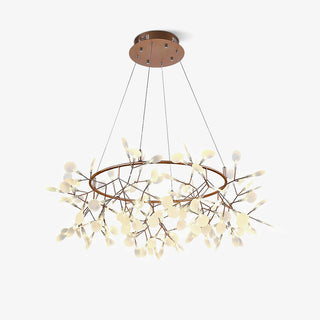 Olivia Modern LED Pendellampa Metall Guld Akryl Vardagsrum/Sovrum