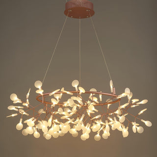Olivia Modern LED Pendellampa Metall Guld Akryl Vardagsrum/Sovrum