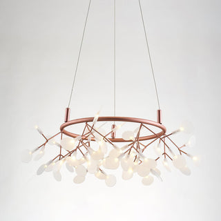 Olivia Modern LED Pendellampa Metall Guld Akryl Vardagsrum/Sovrum