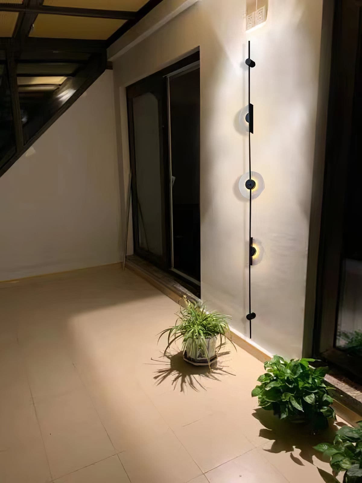 Candeeiro de parede fino em alabastro Moderno Minimalista