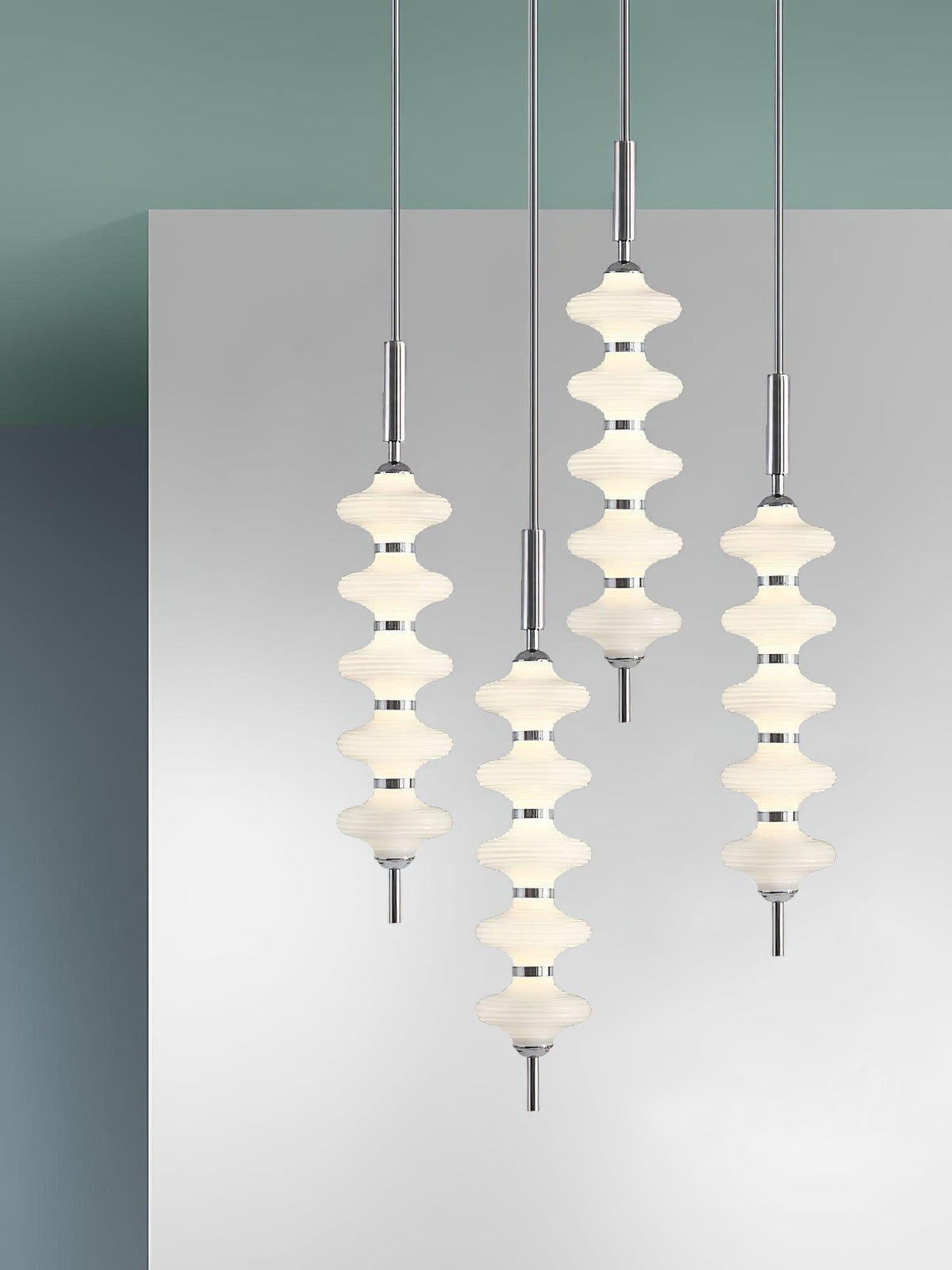 Vesperare pendellampa i glas