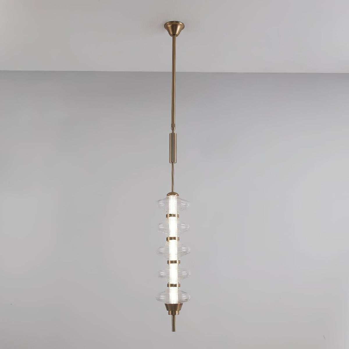 Vesperare pendellampa i glas