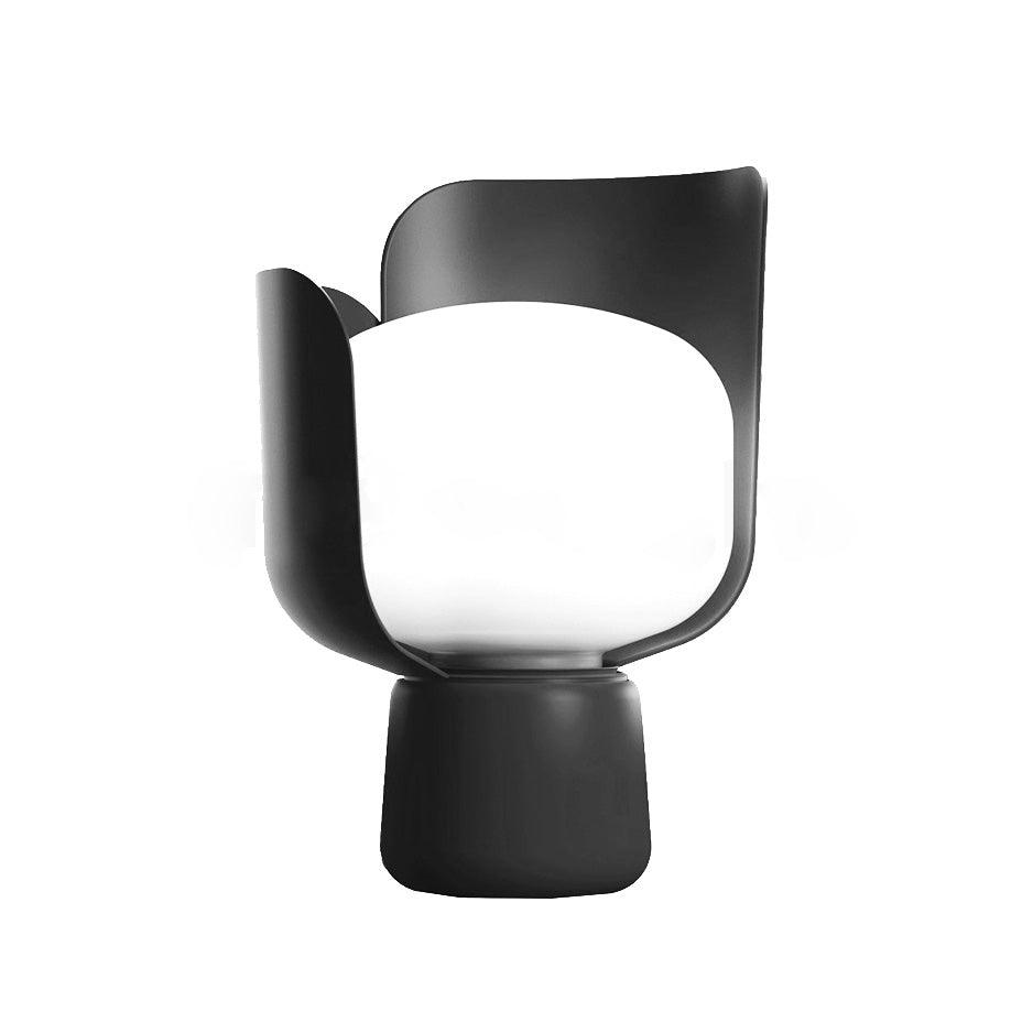 Zuri minimalistisk bordslampa i plast