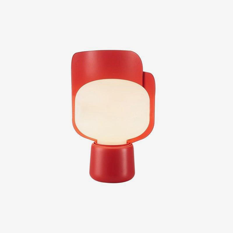 Zuri minimalistisk bordslampa i plast