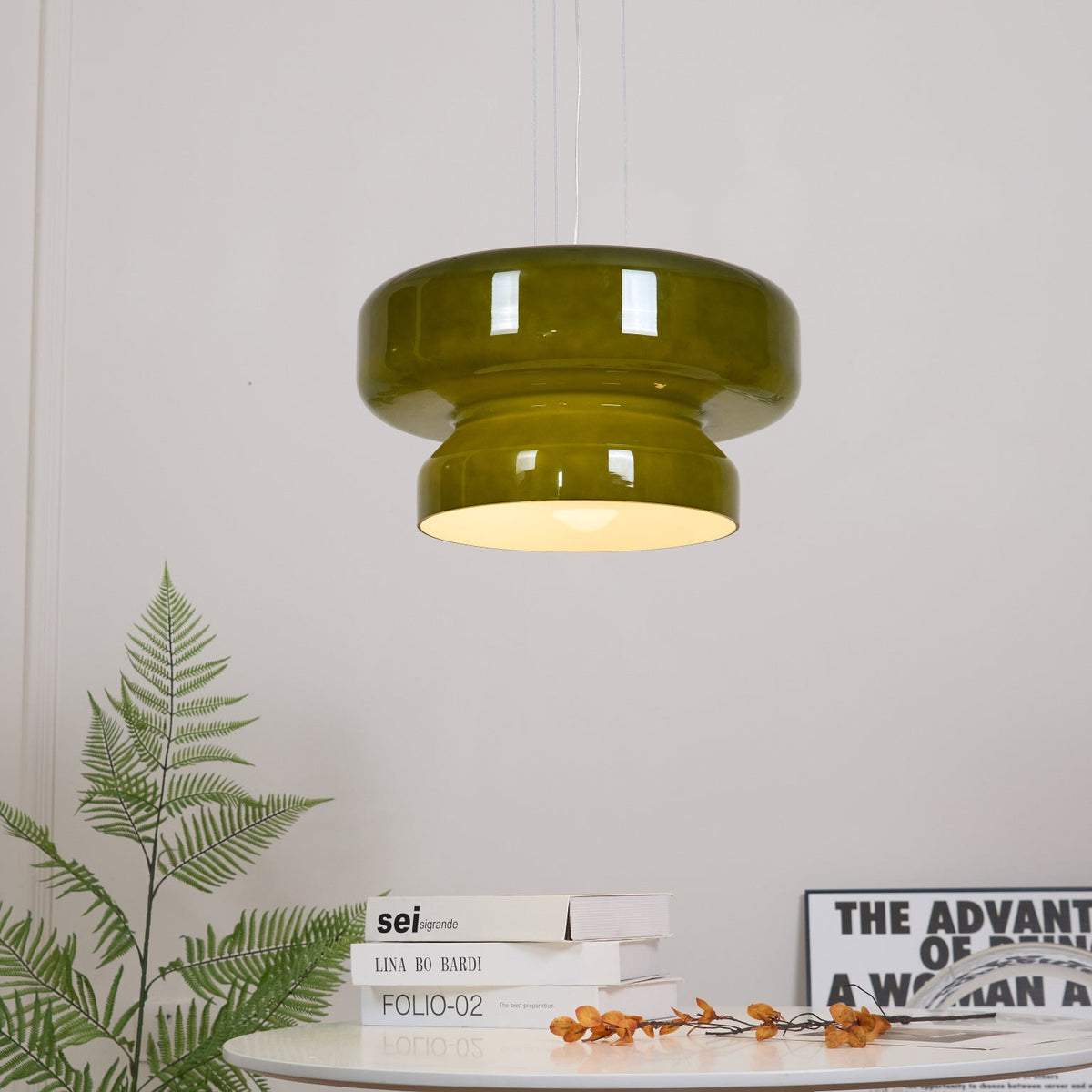 Zerithce moderne minimalistisk pendellampe i glas
