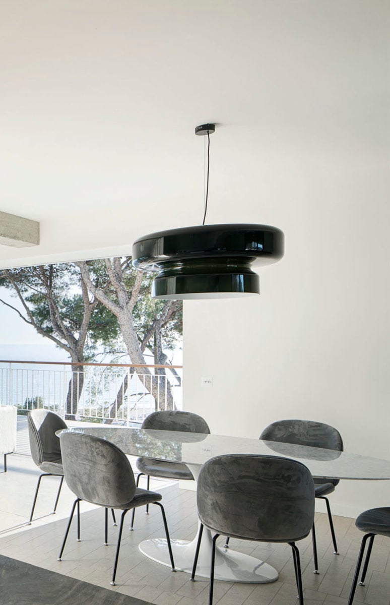 Zerithce moderne minimalistisk pendellampe i glas