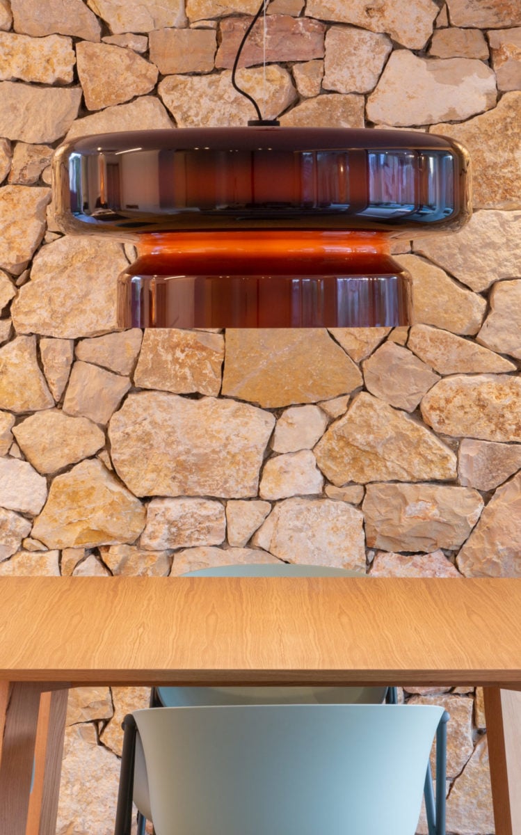 Zerithce moderne minimalistisk pendellampe i glas