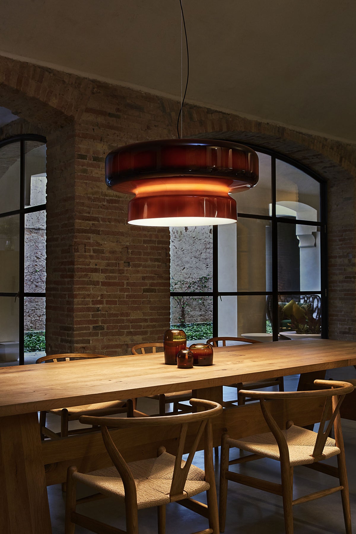 Zerithce moderne minimalistisk pendellampe i glas