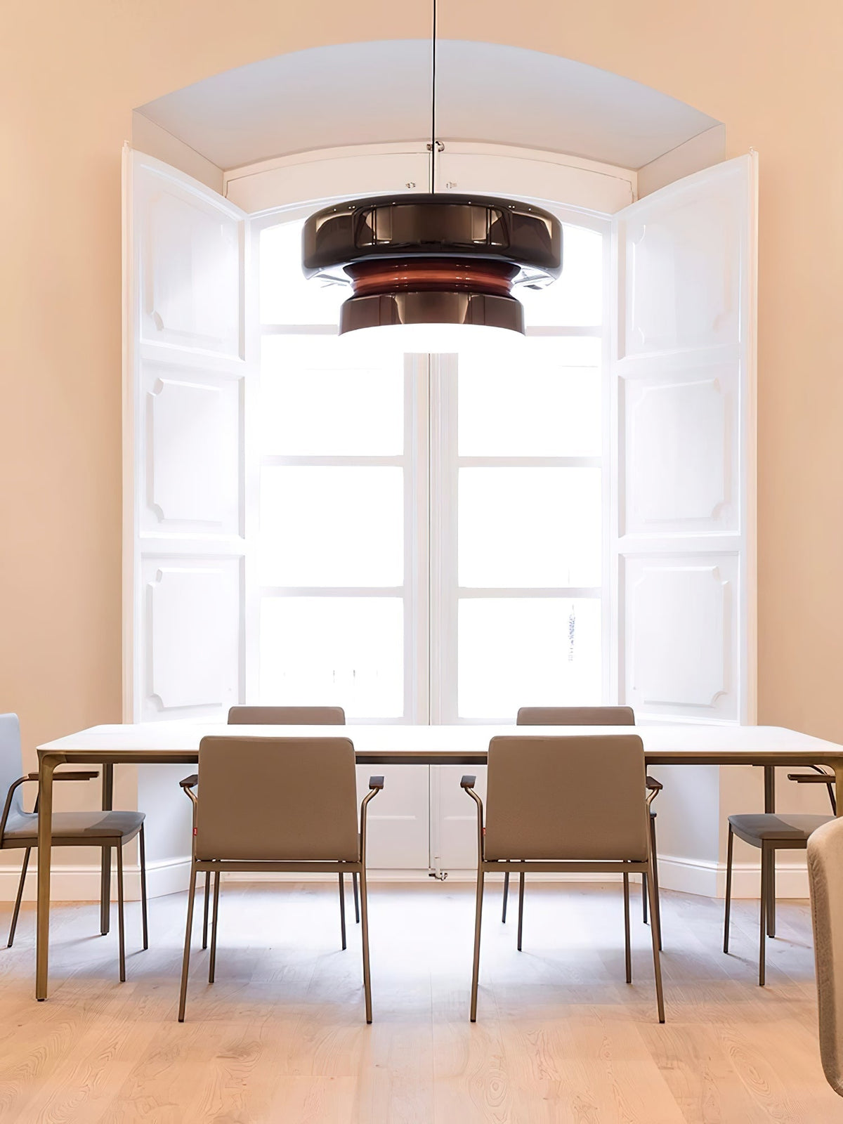 Zerithce moderne minimalistisk pendellampe i glas