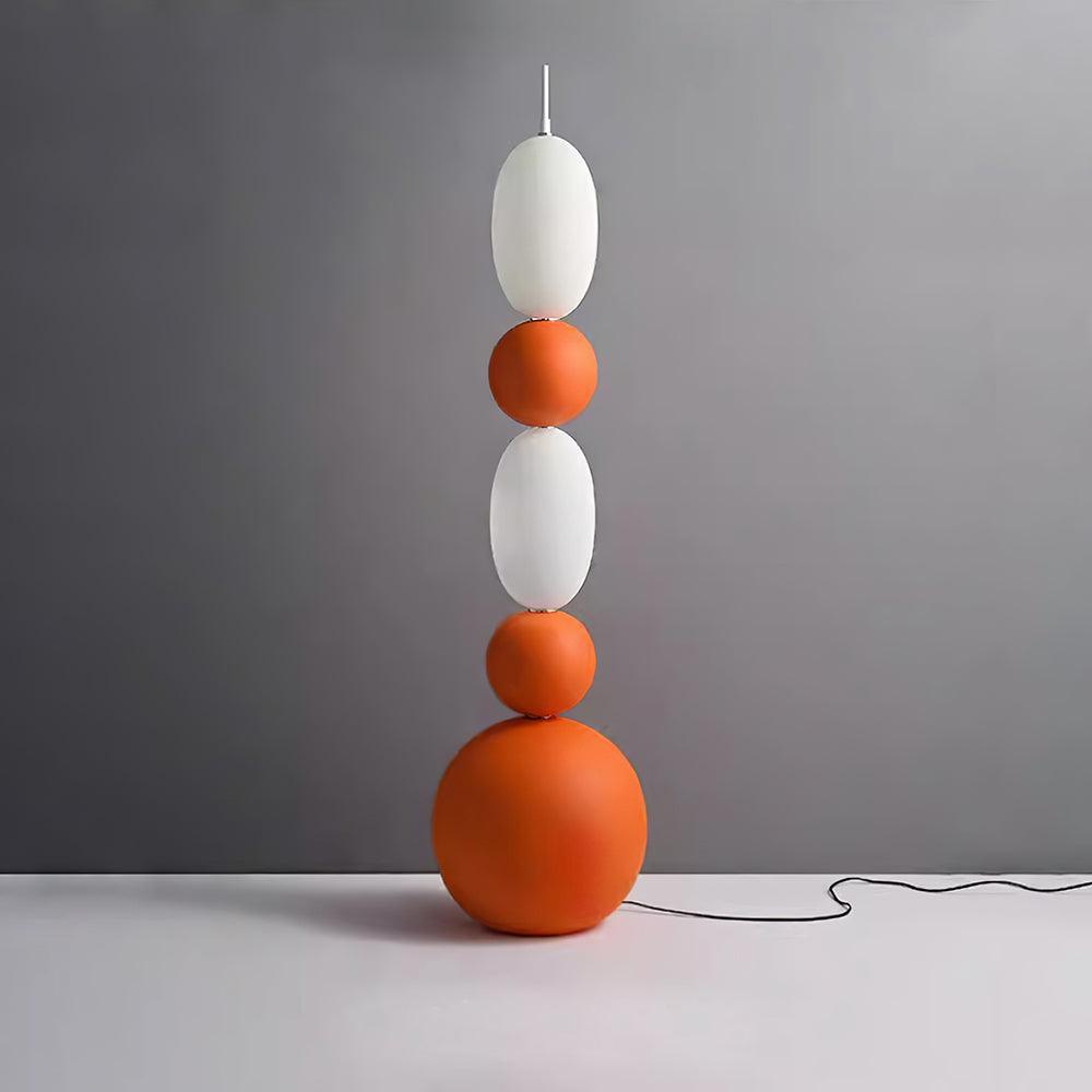 Ullen lekfull konstnärlig golvlampa
