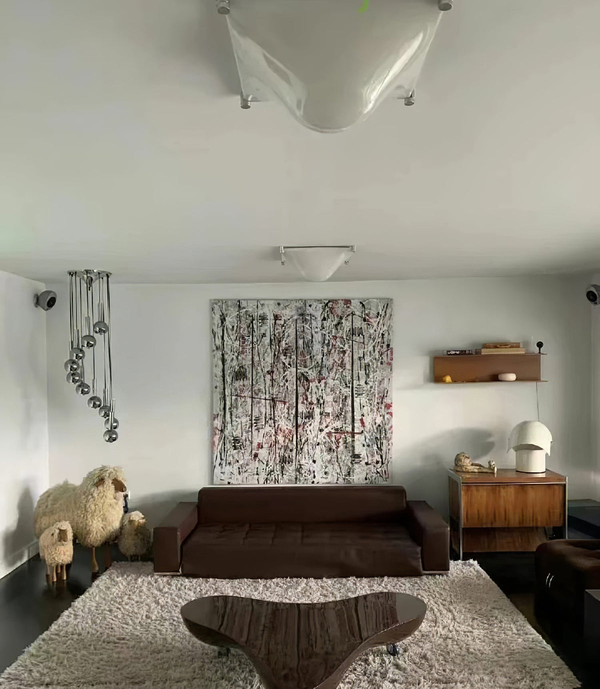 Sytheen loftslampe med individuel kreativitet