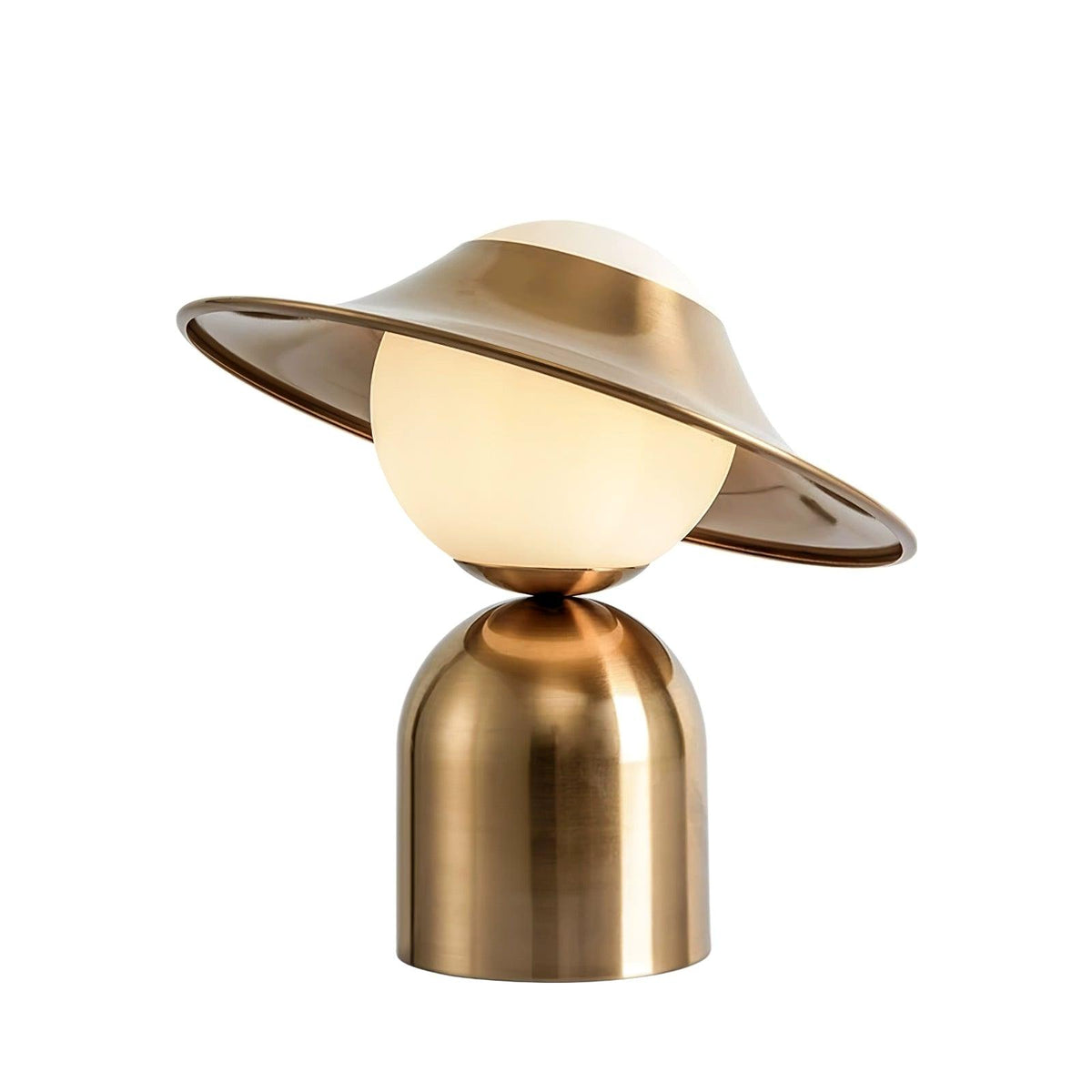 Italon luksuriøs bordlampe i messing