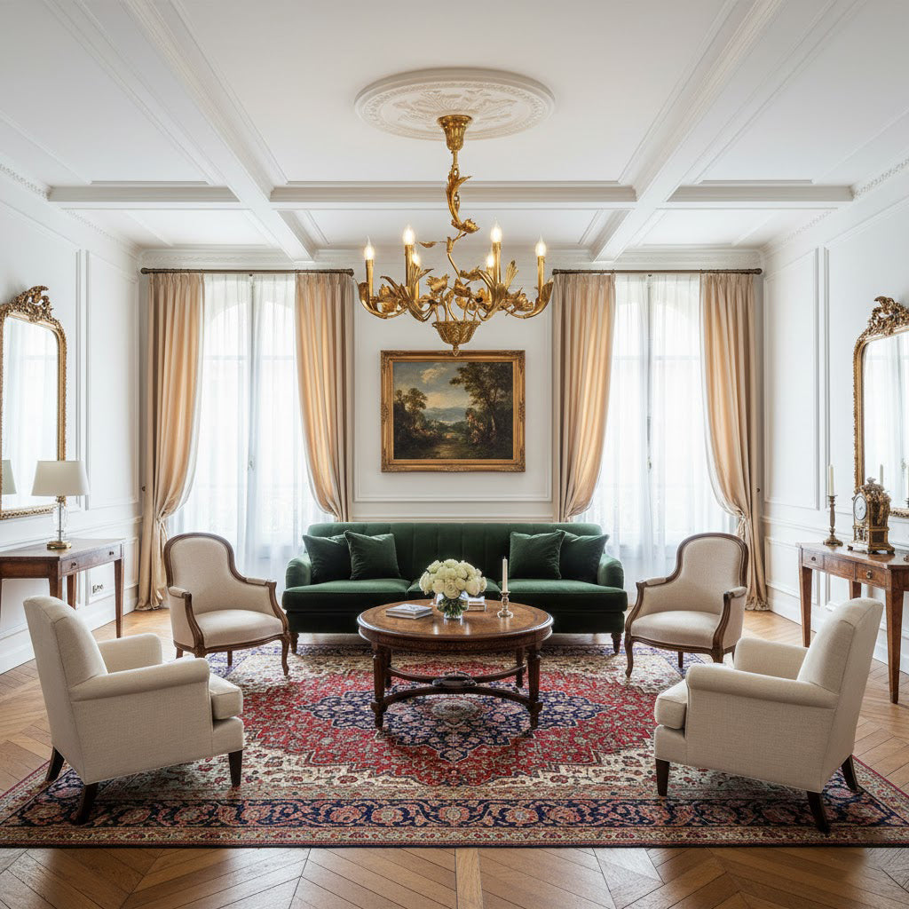 Aurelios ljósakróna úr látúni