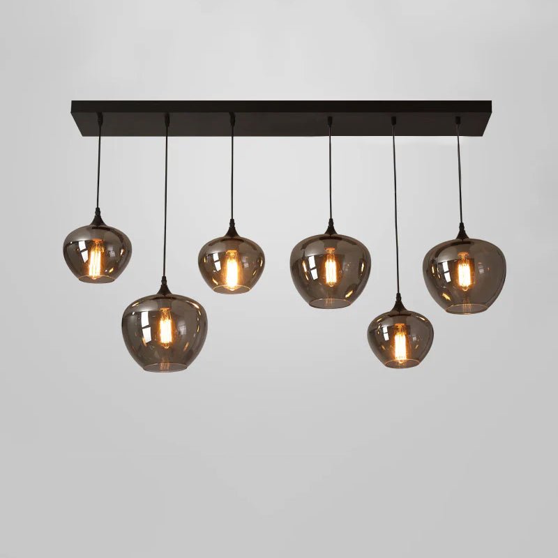 Tevely industrielt elegant pendel i glas