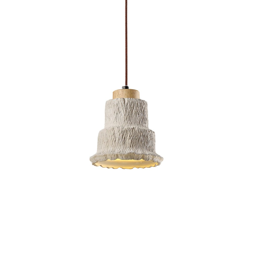 Esilara Tiered Travertine Pendant Light